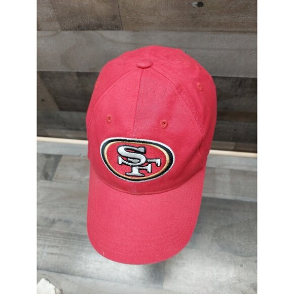 SF/San Francisco 49ers NFL Team Apparel Red Hook N Loop Hat - Picture 5 of 8
